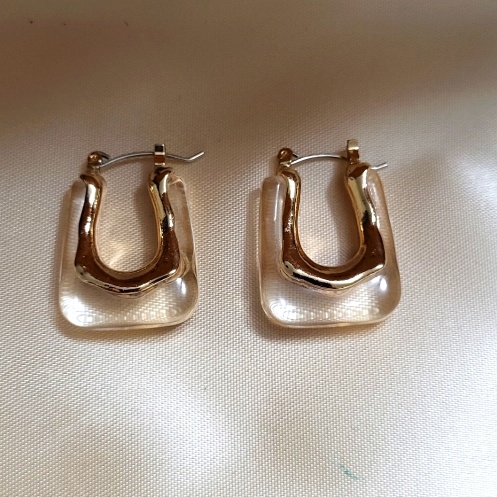 Elegant Gold Hoop Earrings